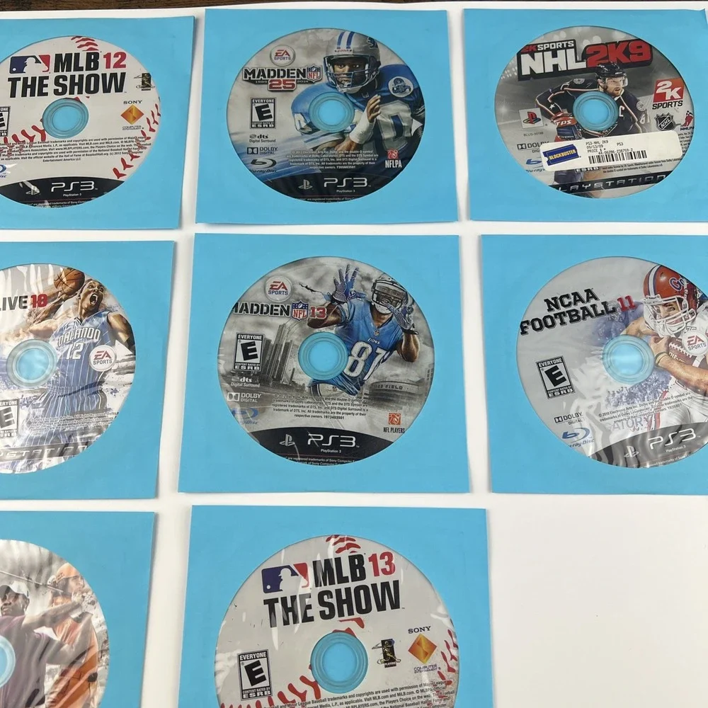 Multi Platform Loose Discs Video Game - Lot Of 50 - AS IS Untested Scratches #7